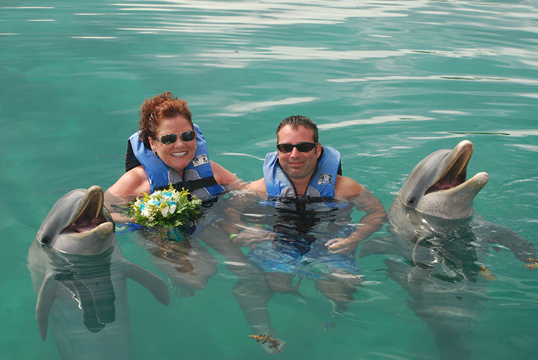 dolphin wedding